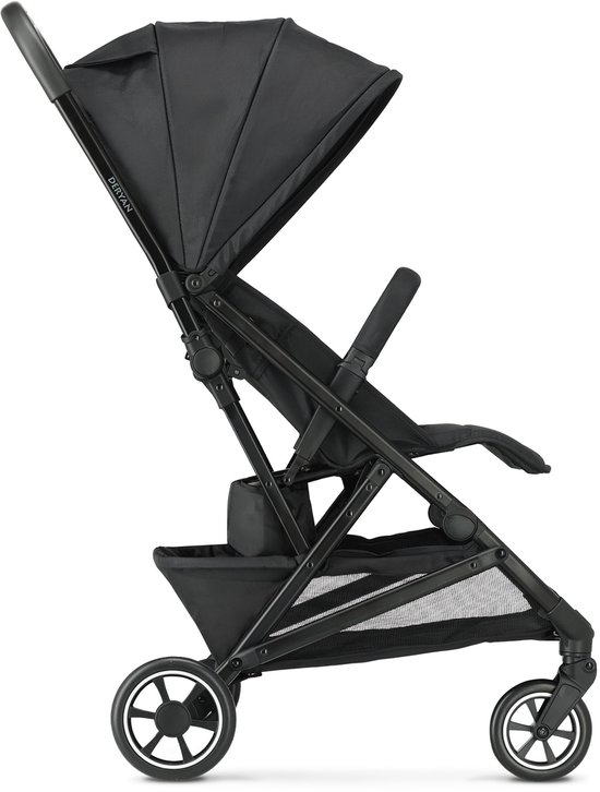 Deryan Easy2 Luxe Buggy - Lichtgewicht - Compact - Inklapbaar - Zwart
