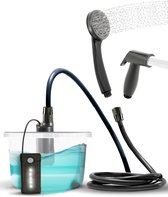 Colapz Campingdouche Premium USB Oplaadbaar - Draagbare Douche voor Hond, Festival & Camper - Met Douchekop, Sproeikop en Draagtas - Batterij tot 60 min Doucheplezier