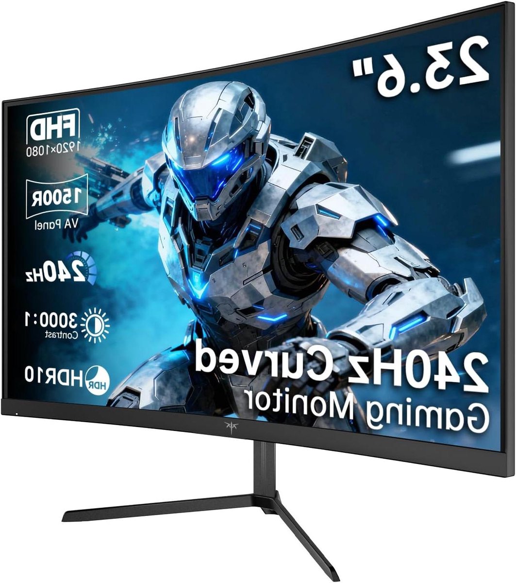 24 inch Monitor - QHD Scherm - Soepel Gamen - 240Hz Refresh Rate - 24 inch - Zwart