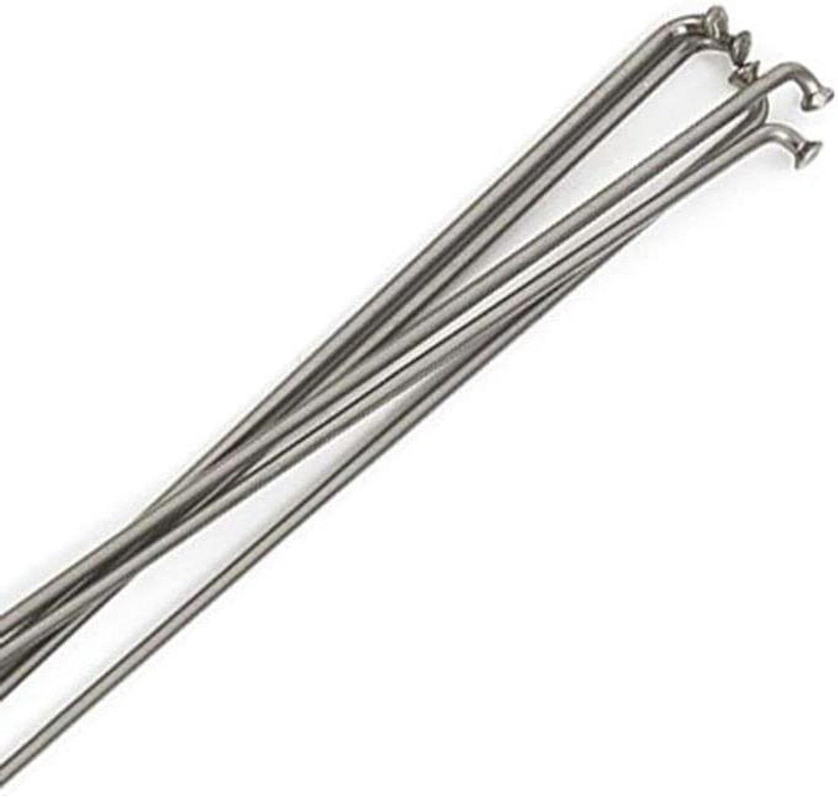 Fietsspaak - Reserve spaak - Wiel reparatie - Roestvrij staal - 130mm - Zilver