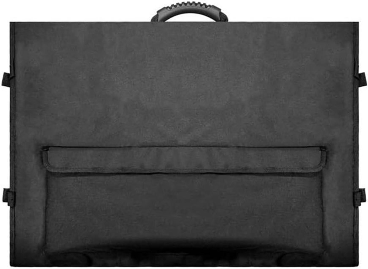 Monitor Draagtas - Scherm Tas - Veilig Transport - Verstelbare Sluitingen - 24-27 Inch - Zwart