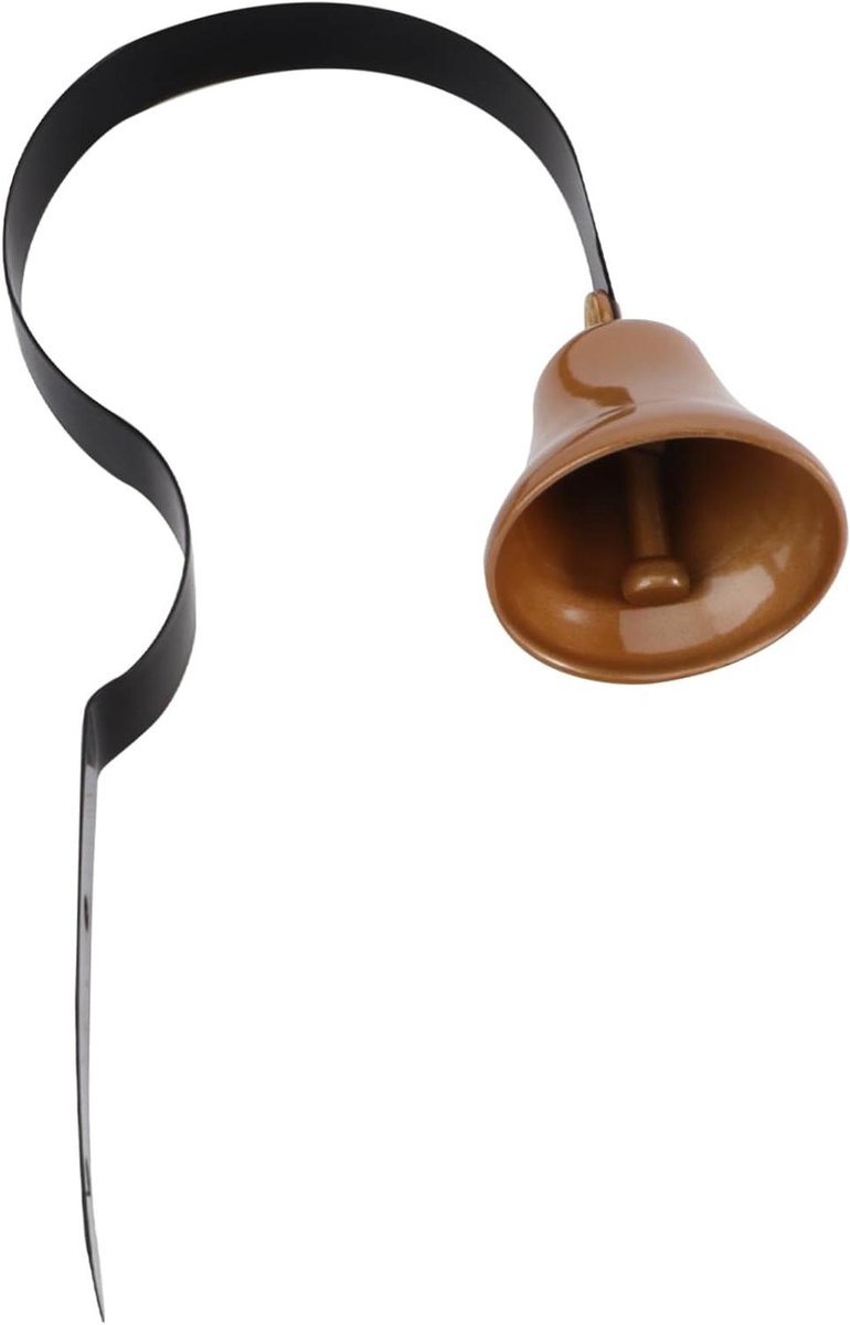 Hondendeurbellen Set - Huisdier Bel - Zindelijkheidstraining Hond - Verstelbare Metalen Hanger - 12.7 x 18 cm - Zilverkleurig