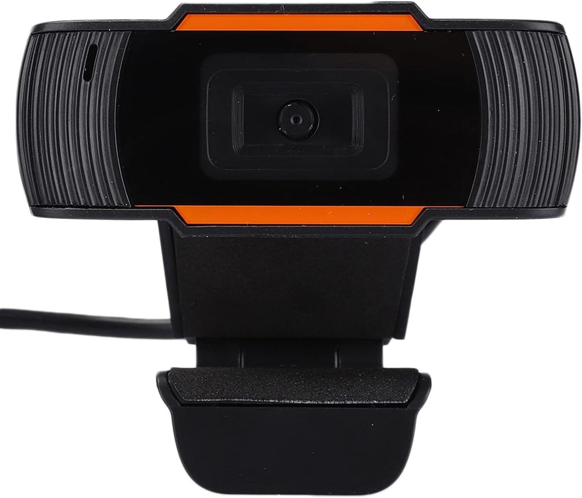 Webcam - HD Camera - Videoconferenties - Automatische Kleurcorrectie - 720P - Zwart