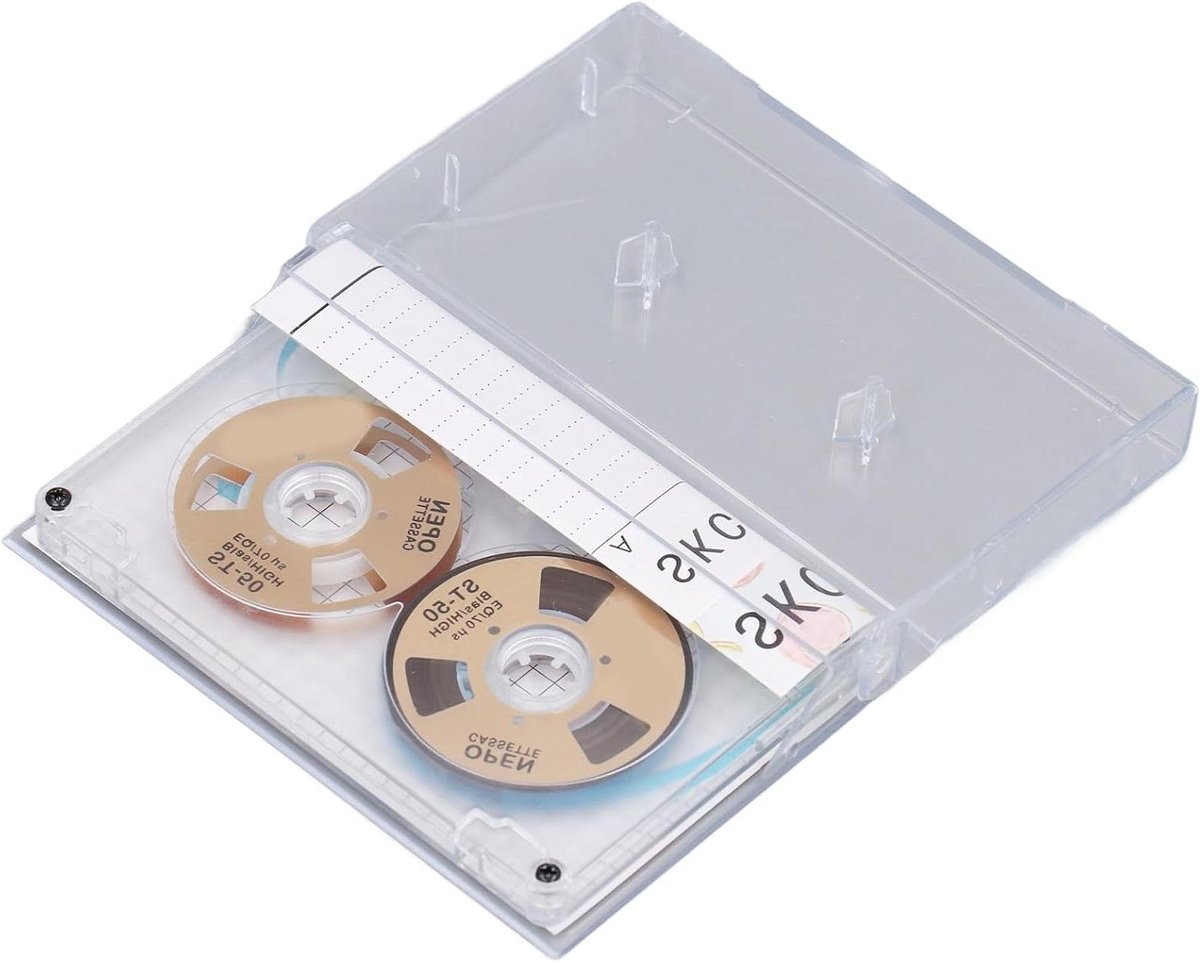 Lege Cassettebandjes - Opname Tapes - Muziek Opnemen - 46 Minuten Opname - PC Aluminium - Goud