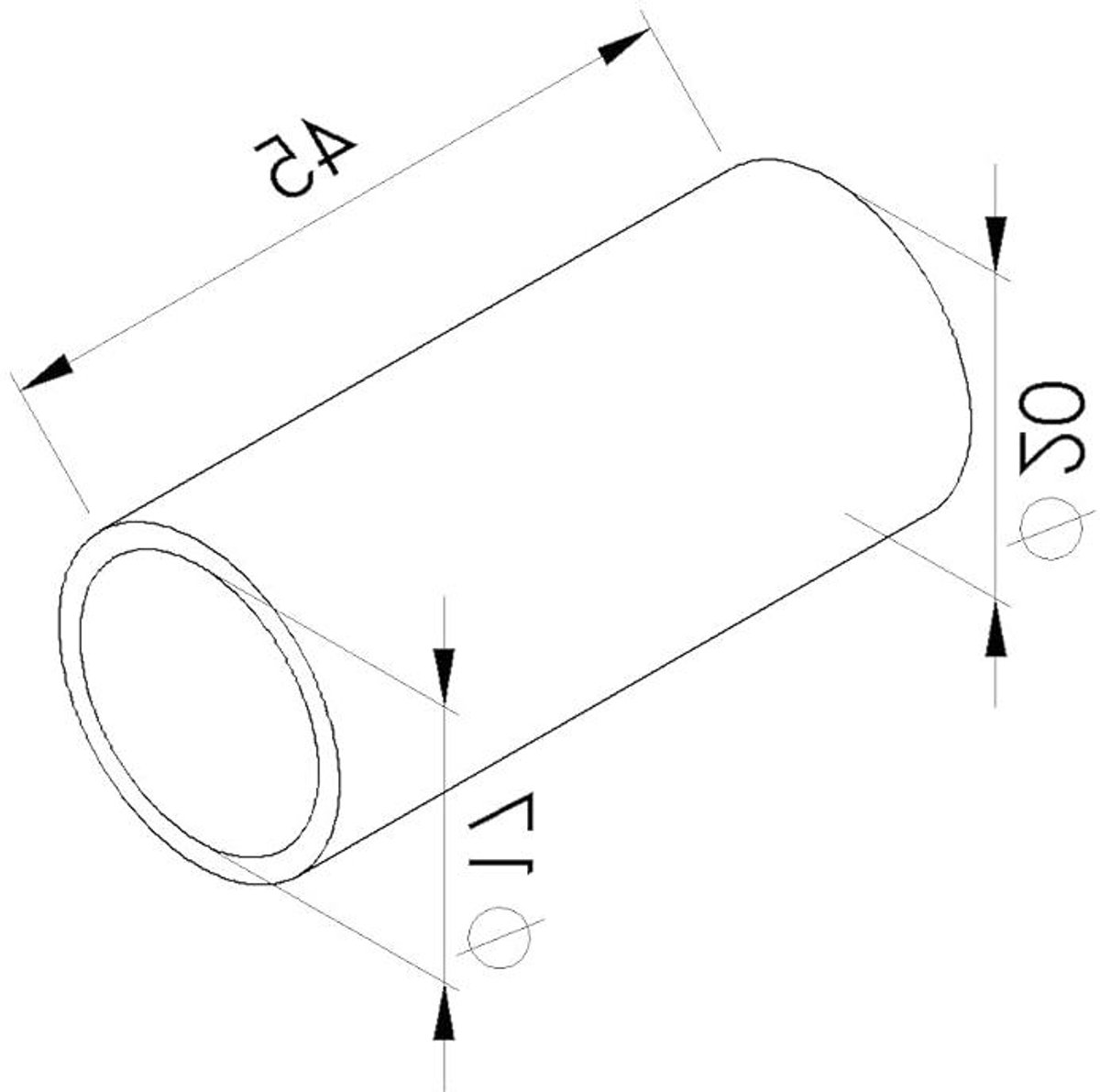 Zijhouder RVS - Leuningsteun Balkon - Trapleuning Monteren - Corrosiebestendig V2A - 424 mm Diameter - Zilver