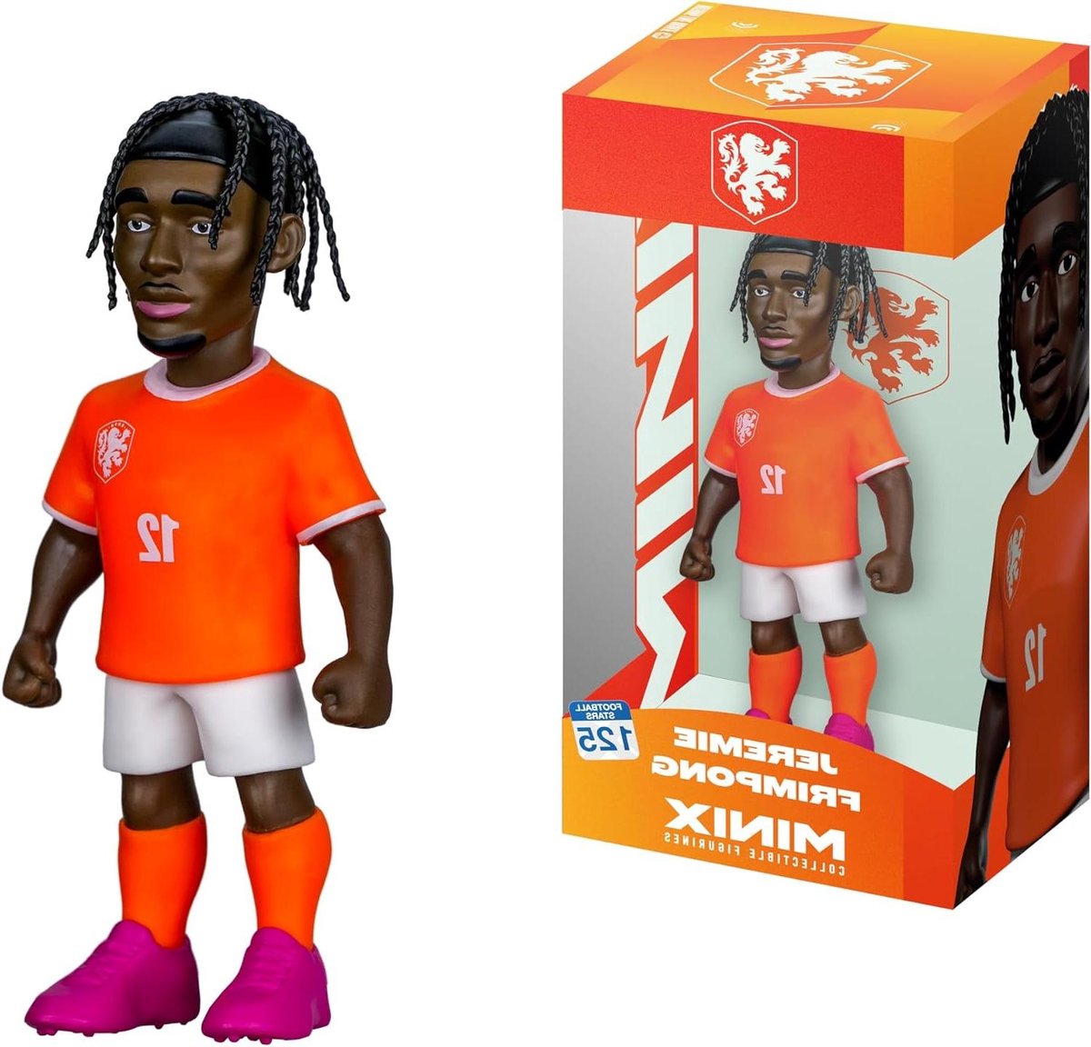 Voetbal Ster Figuur - Verzamelbeeldje - Fan Collectie - Officieel Gelicentieerd - 7 cm - Meerkleurig