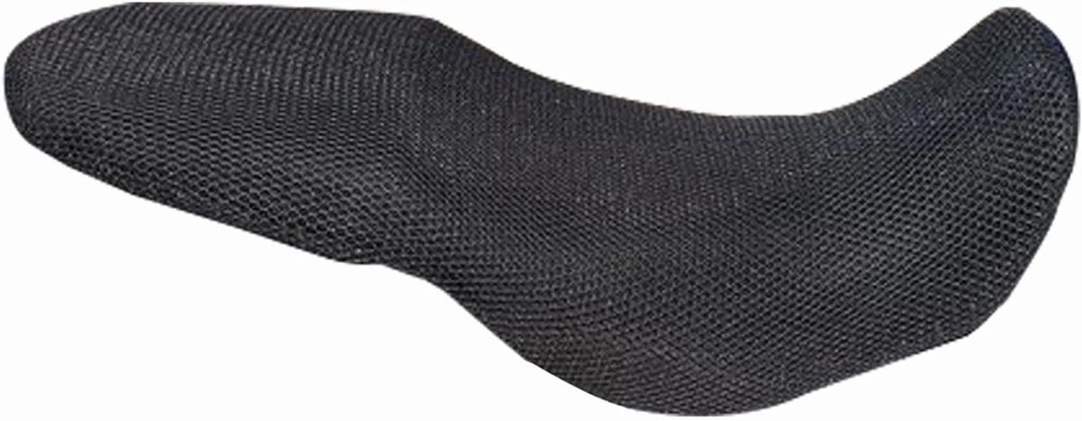 Motorzitkussen - Motorfiets Zadelhoes - Comfortabel Rijden - Ademende 3D Mesh Structuur - Universele Pasvorm - Zwart
