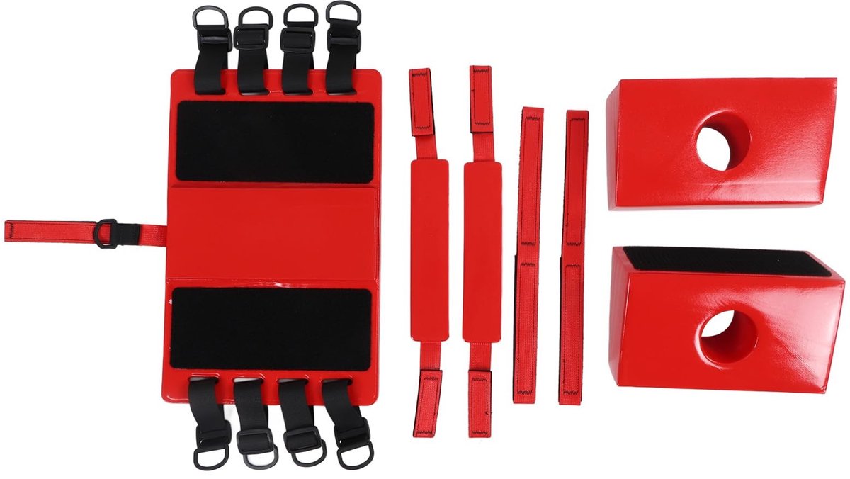Dailygoods- Hoofd Immobilizer Universeel - Hoofdsteun Ruggengraatplank - Verstelbare Riemen - Waterdicht - Antiviraal - Geschikt voor Beeldvorming