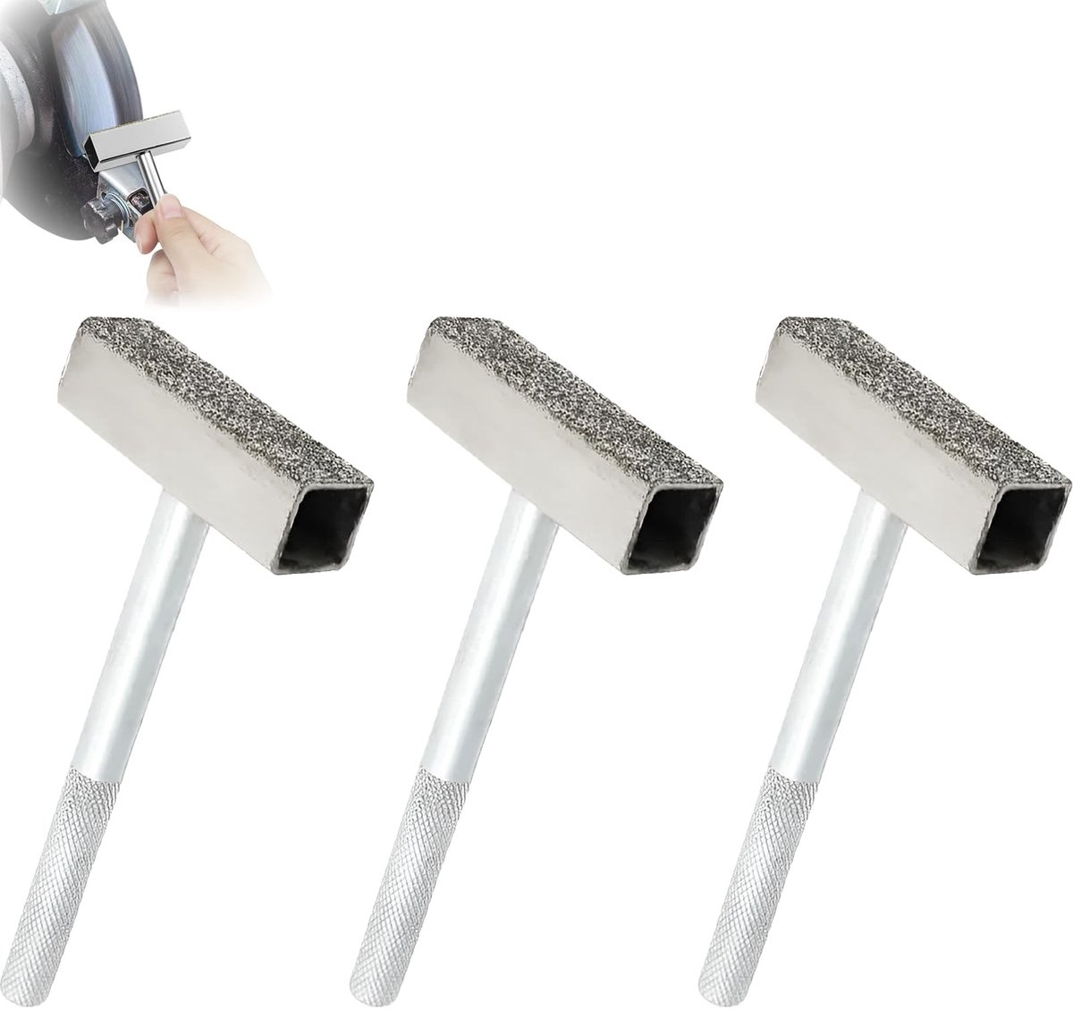 Dailygoods - Set van 3 Diamant Slijpschijven - Handheld Slijpwiel Voor Efficiënt Slijpen