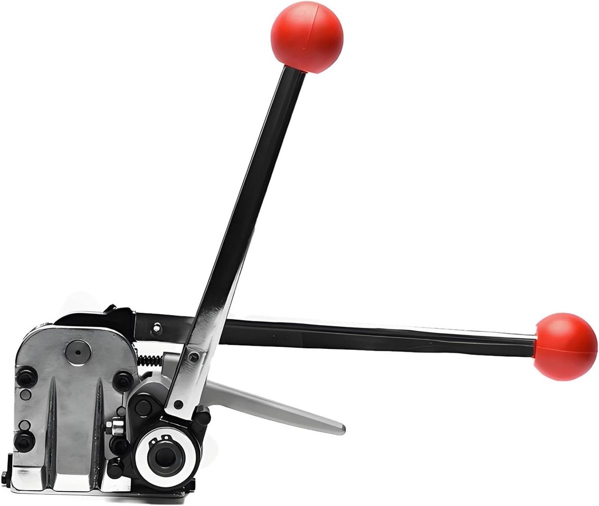 Omsnoeringsgereedschap - Bandapparaat - Pallets Zekeren - 3-in-1 Functionaliteit - 19 mm Bandbreedte - Metaal
