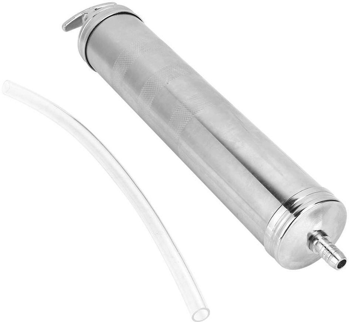 Vetspuit 500cc - Smeerpistool - Machine Smering - Dubbele Zuiger - 36 cm Lengte - Aluminium