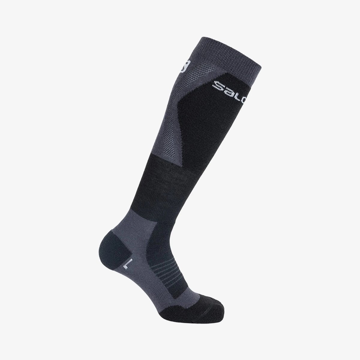 Salomon S/MAX Junior Skisokken Kinderen Warm & Comfortabel Zwart