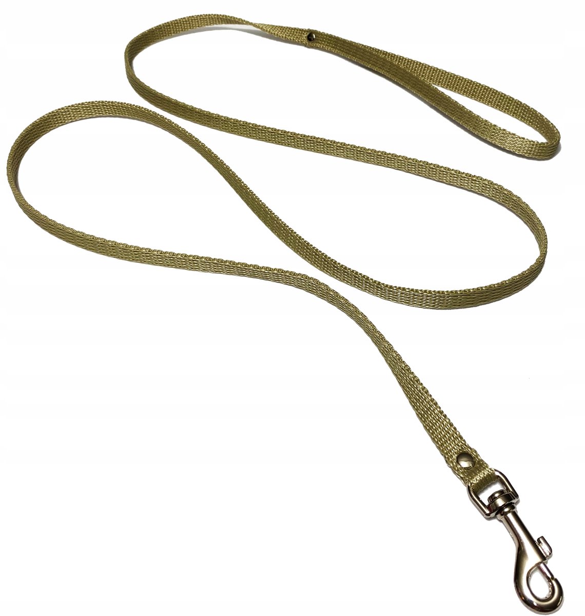Hondenlijn 140 cm / 10 mm - Khaki - Duurzaam Polypropyleen