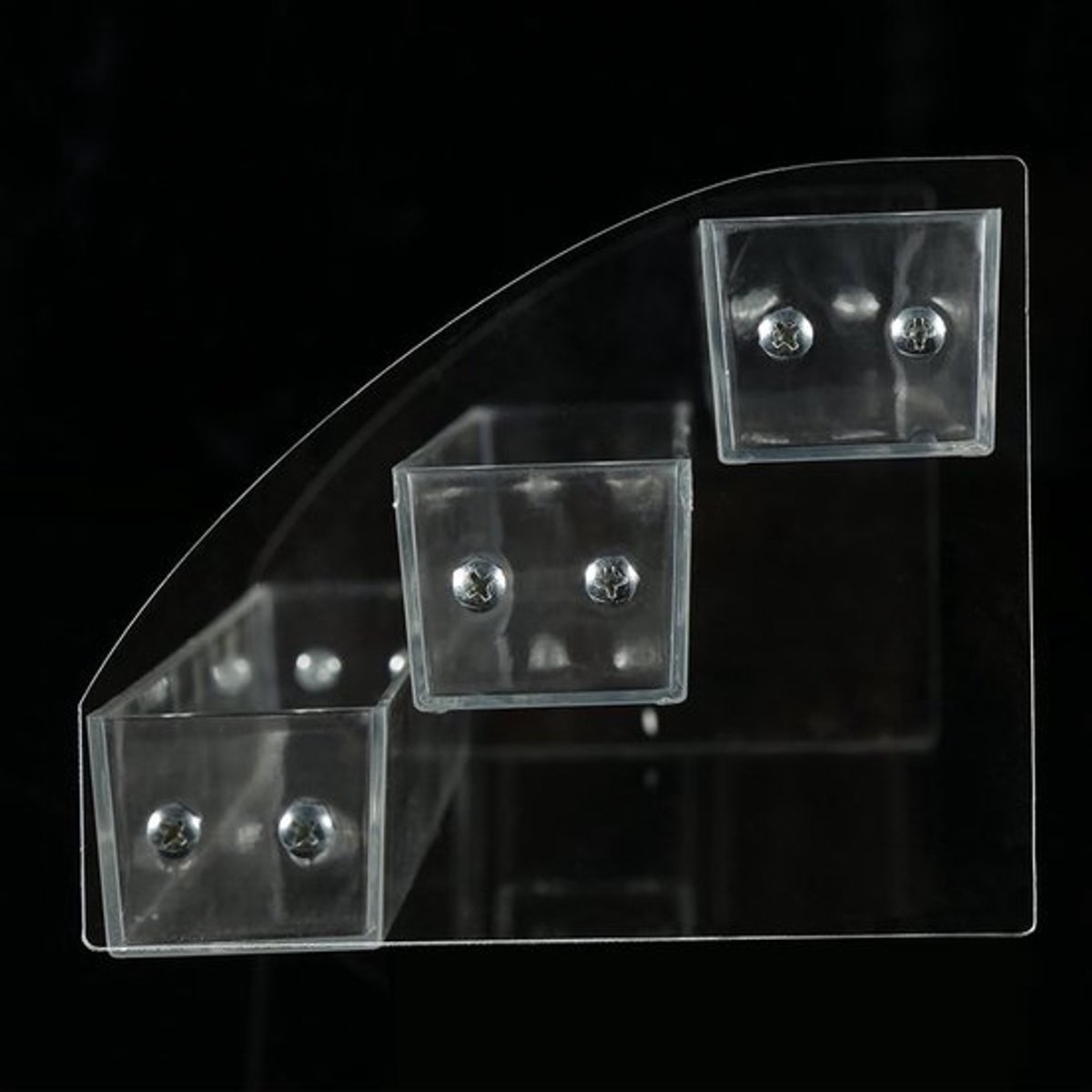 Allecto - Nagellakstandaard - Acryl make-up display - Transparant