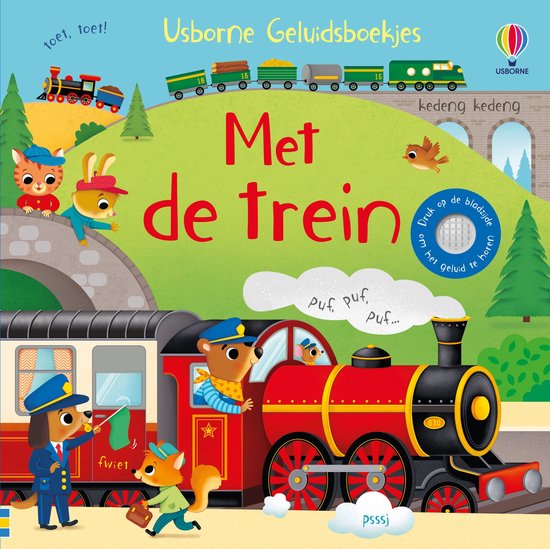 Usborne Geluidsboekjes 1 - Met de trein