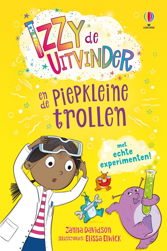 Izzy de uitvinder en de piepkleine trollen - cover