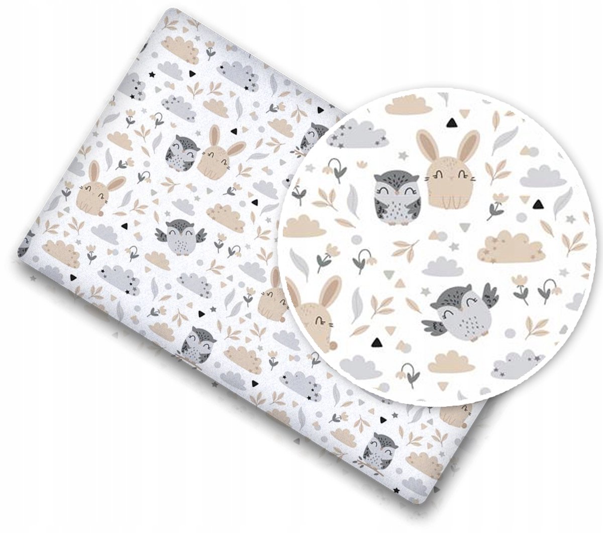 Babymam Wieg Laken 90x40 cm met Elastiek - 100% Katoen