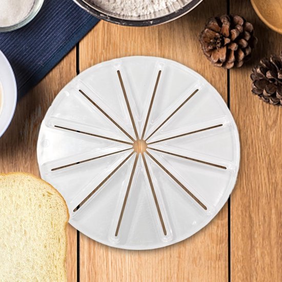Mixer Spatbeschermer - Keuken Hulpmiddel - Hygiënisch Werken - Zeslijnig Systeem - 14 cm Breed - Transparant — afbeelding 5