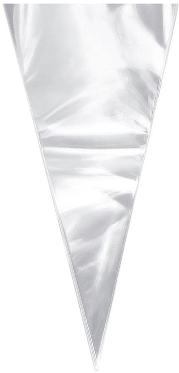 Dailygoods- Cellofaan Zakken 50 stuks - Heldere Snoepzakken - Verpakking voor Desserts - Wegwerpzakken - Milieuvriendelijk - Afmeting 27x8 cm