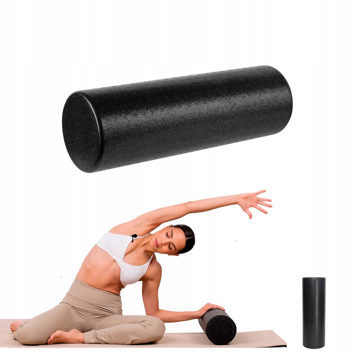 Rebel Active Foam Roller 45cm - Zachte EPP Massageroller