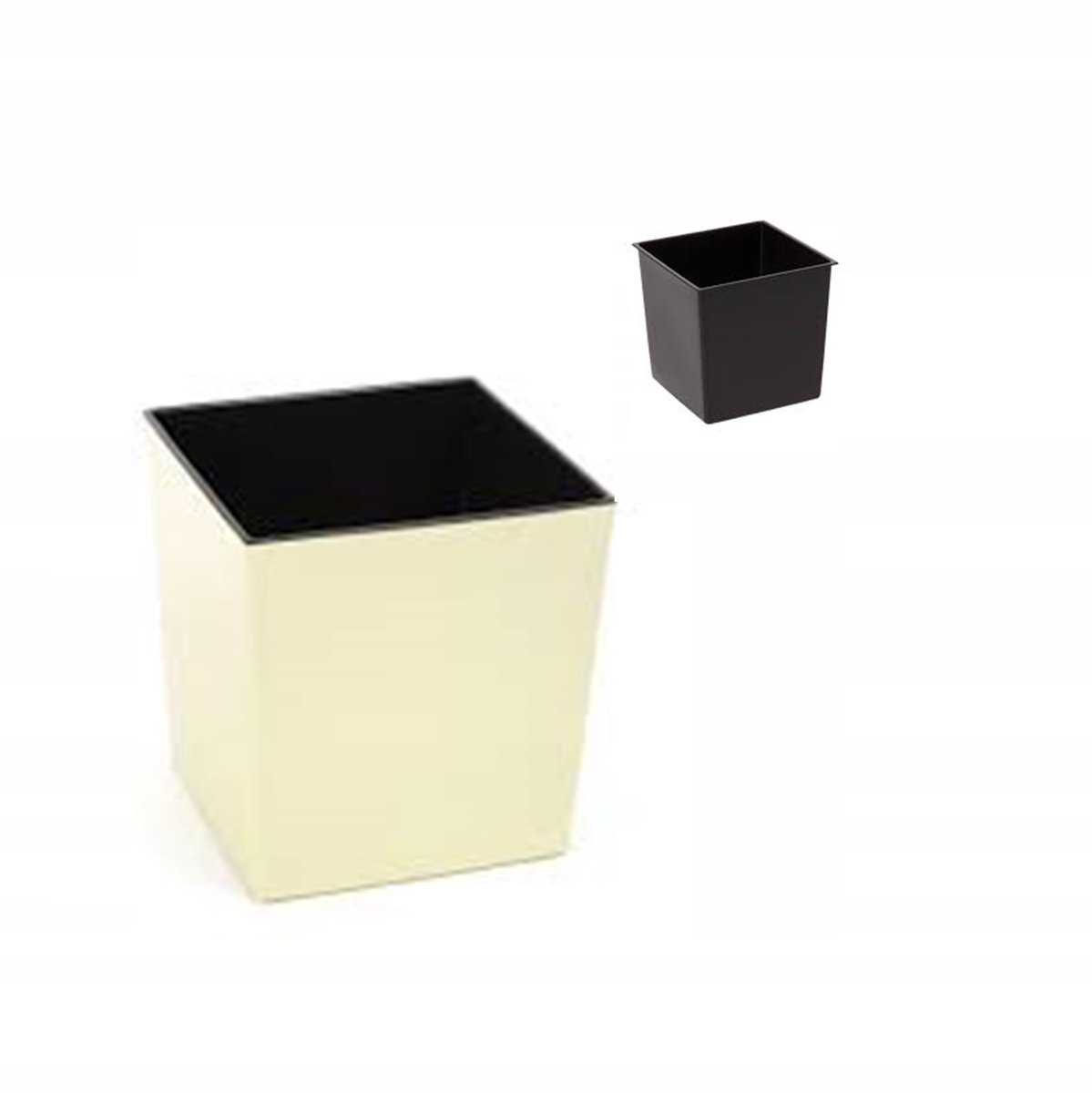 Lamela Juka Vanille Pot 29x29 cm met Inzetstuk