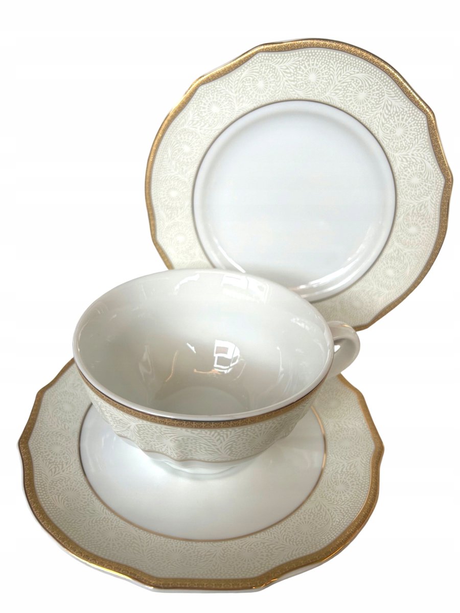 Theepotset 6 Personen met Borden Madera Bogucice