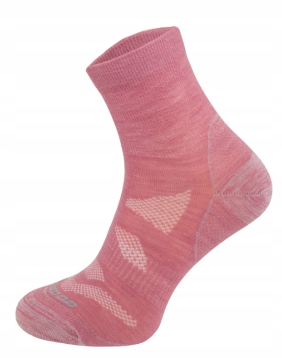 Comodo TR22 Merino Wandelsokken Lichtgewicht Quarter Rose 39-42 Roze