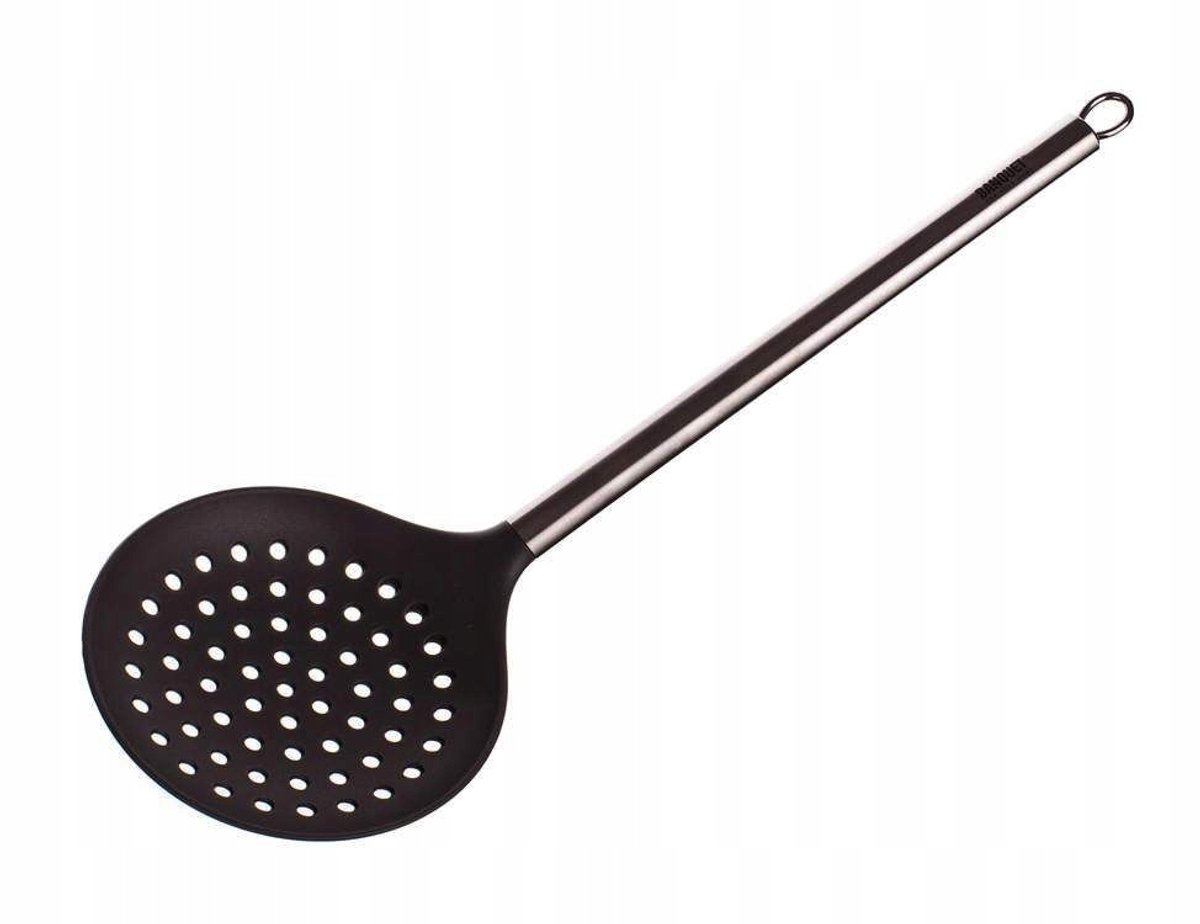 Banquet Akcent Schuimspaan - Nylon/RVS, 34,5 cm, Zwart