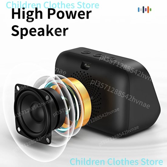 Innovastore Slimme speaker - Digitale Wekker - Digitale fotolijst - Muziekspeaker - Slimme AI Speaker - RGB Verlichting — afbeelding 3