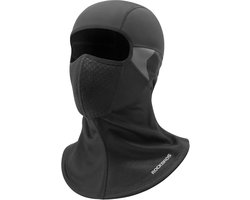 Winter Bivakmuts - Ski Masker - Buiten Sporten - Reflecterende Details - Ca. 85g - Zwart