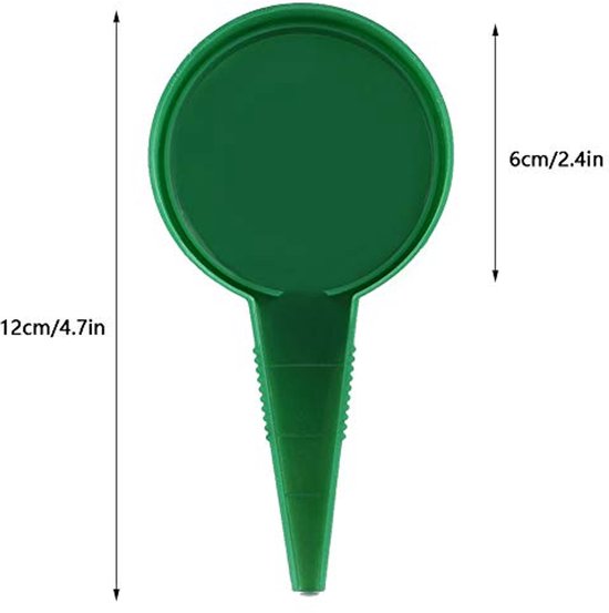 Zaaimachine Set - Zaad Planter - Tuinieren Zaden Verspreiden - Verstelbare Zaaihoeveelheid - 2 Stuks - Legergroen — afbeelding 5