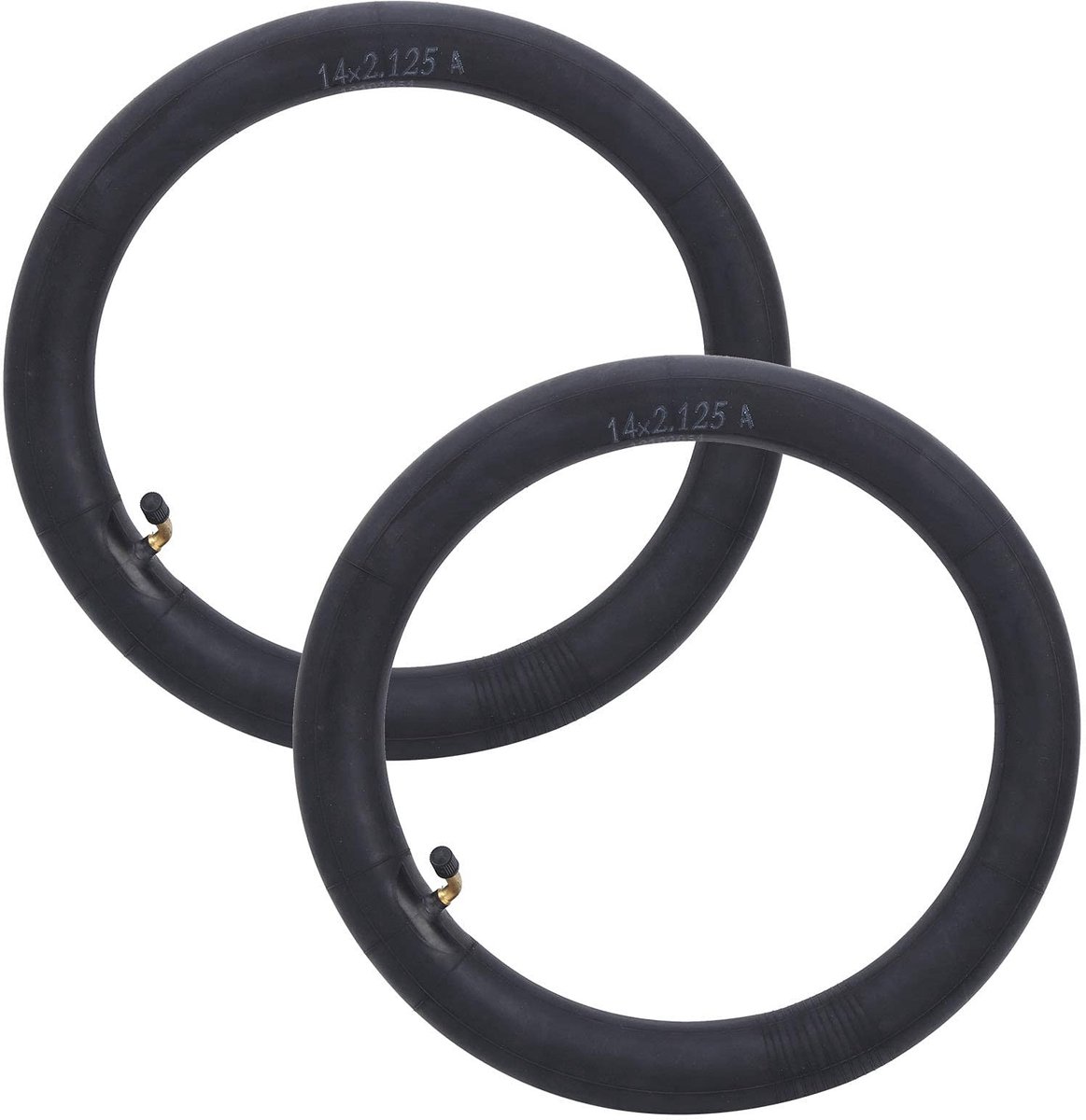 Dailygoods- Binnenband 2 Stuks - Rubber Binnenband - Vervangende Bandenbuis - Geschikt voor Racefiets/Mountainbike - Butylrubber - Hittebestendig - Fietsband