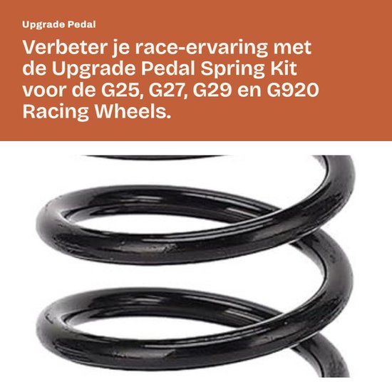 Upgrade Set voor Pedalenveren van Metaal in Zwart - Hoge Sterkte voor Racing Wheel met 3 Stukken - Verbeter de Gaming Ervaring en Responsiviteit van Merkloos — afbeelding 3