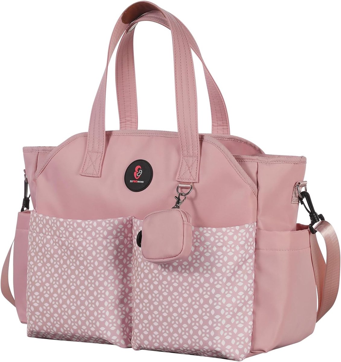 Luiertas Tote - Baby Bag - Baby Verzorging - Waterdicht Polyester - 40 x 29 x 16 cm - Neutrale Kleur