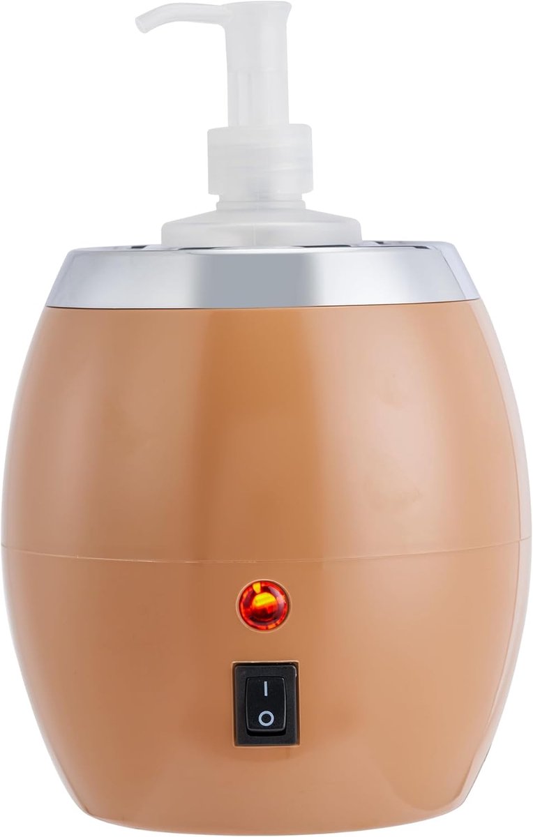 Massage Olie Verwarmer - Fles Verwarmer - Aangename Massage - Constante Temperatuur - 250 ml - Wit