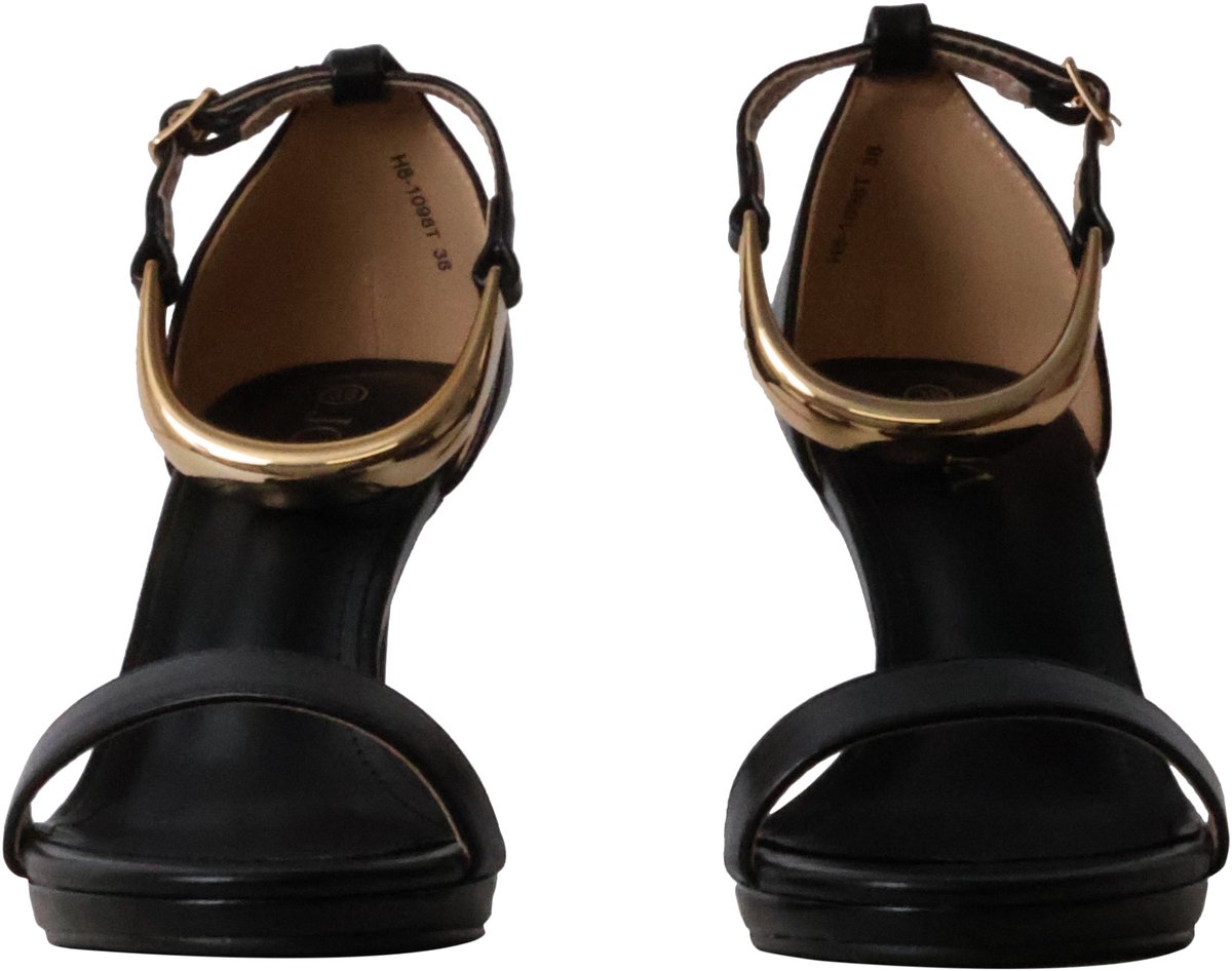 Sandalen met hak