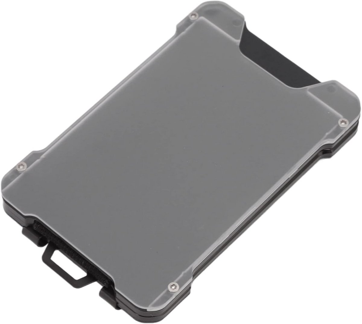 Kaarthouder - Naamkaartje Portemonnee - Veilig Identificeren - RFID Bescherming - 10 x 7 x 2 cm - Zwart