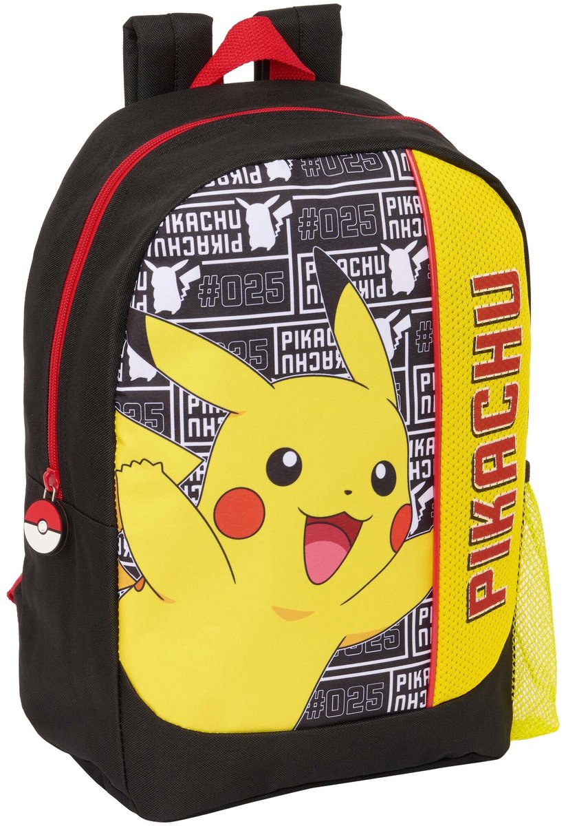 Pokémon Rugzak, Pikachu - 40 x 28 x 12 cm - Polyester