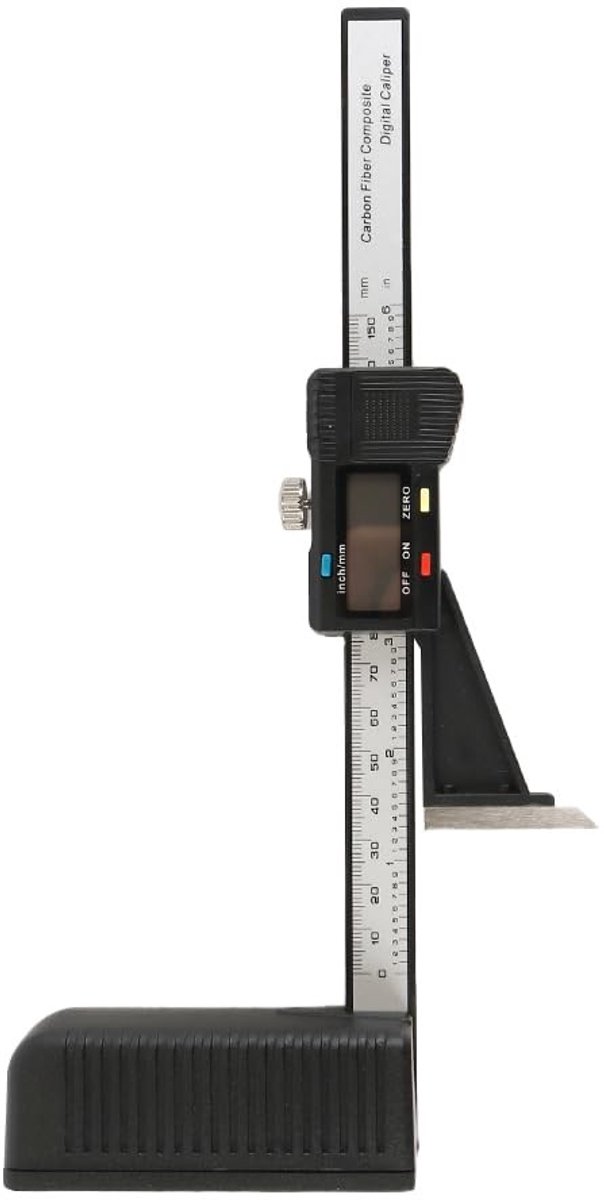 Dailygoods - Mini Digitale Hoogtemeter met Magnetische Voet