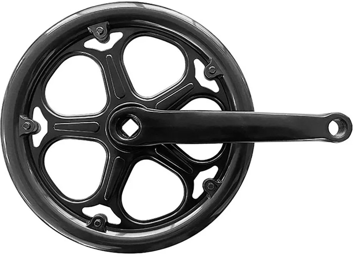 Mvtek Folding 1s Crankstel Zilver 170 mm / 52t