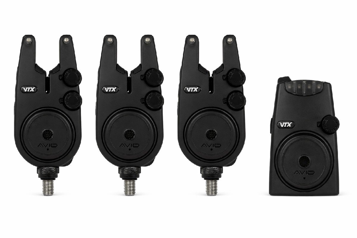 Avid VTX 3+1 Bite Alarms Set