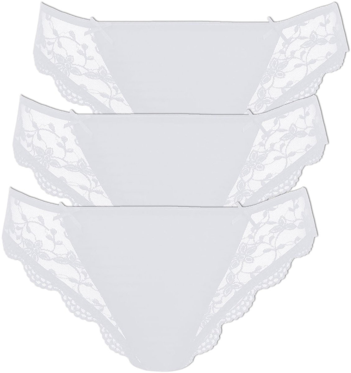 3-pack dames string Silver Edition