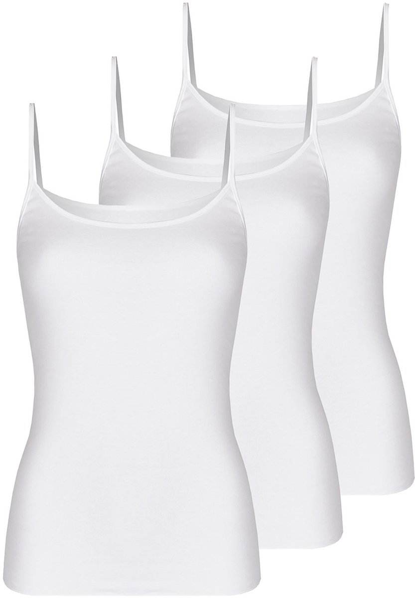 Dames hemd met bandjes GOTS Fine Cotton