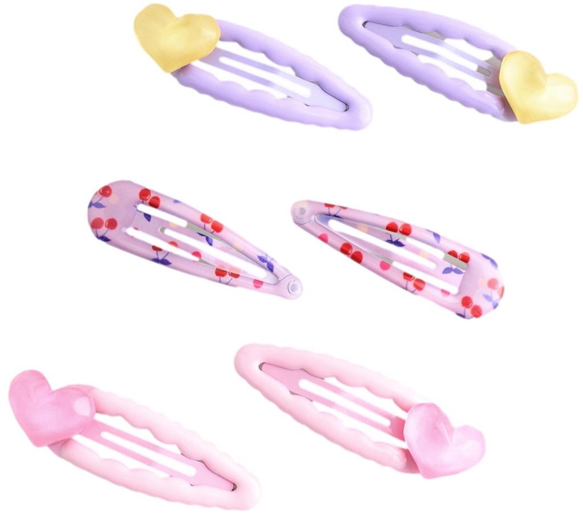 Next - Meisjes - Set van 6 haarclips - Roze