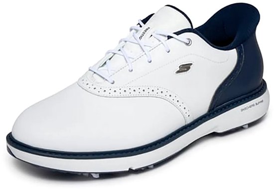 Skecehrs Hands Free Slip-In Golf Pro Prestige heren golfschoen - Wit blauw - Maat 42 van Merkloos — afbeelding 4