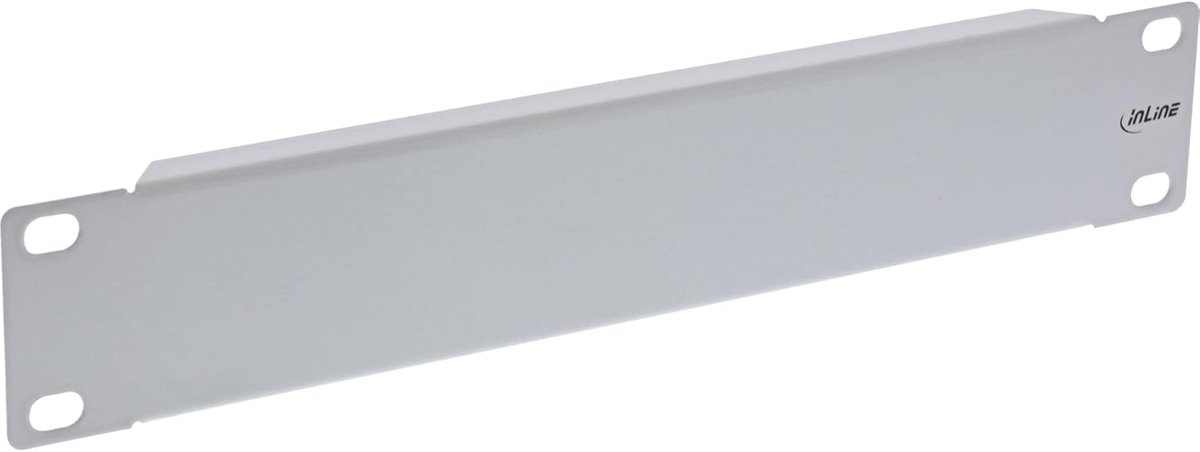 Blindplaat - Paneel - Kasten Organiseren - 10 inch formaat - 1HE - Grijs