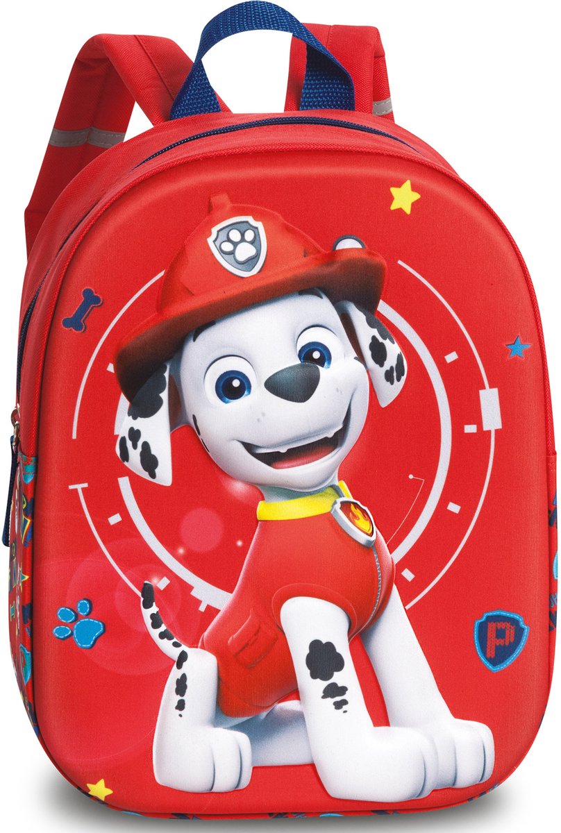 PAW Patrol Peuterrugzak, 3D Marshall - 29 x 23 x 10 cm - Polyester
