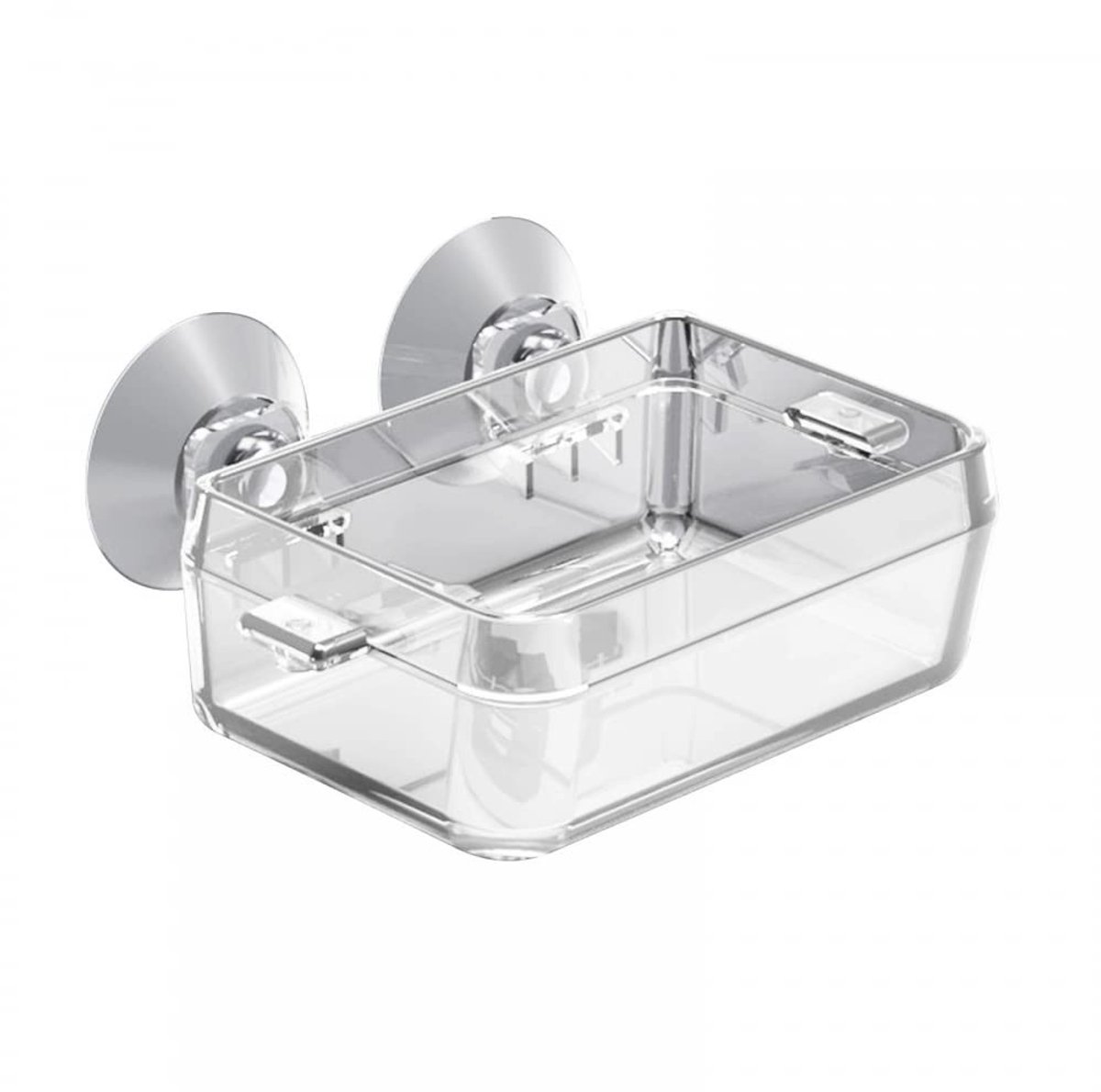 Dailygoods- Reptielen Feeder Transparant - Amfibieën Voedsel - Zuignap - Hagedis Voeden - Kameleon Voeder - Hoogwaardige PC-Materiaal - Voedingsbak