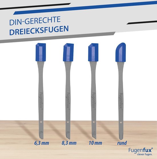 4-Delige Voegenkit Spatel Set - Perfect voor Siliconen en Kit - Voor Smalle Plekken — afbeelding 5