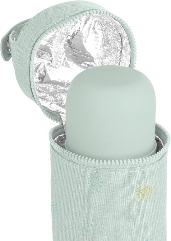 Isolerende Flessenhoes voor Thermosflessen en Babyflessen 500 ml, Koeltas met Handvat — afbeelding 2